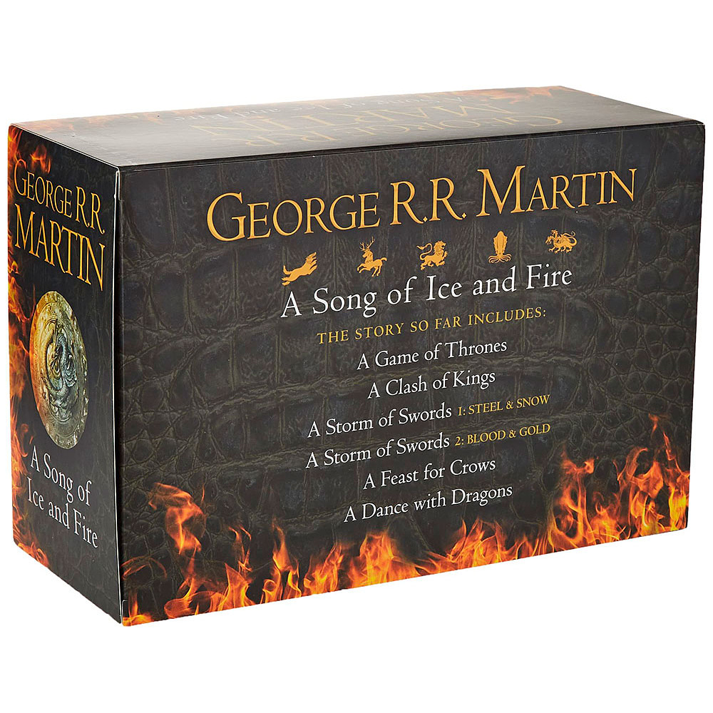 Книга на английском языке "A Song of Ice and Fire. – 6 Box Set", Мартин Д.