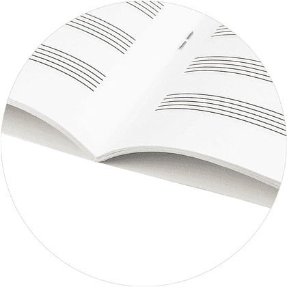 Тетрадь для нот "Светящаяся гитара", А4, 32 листа - 6