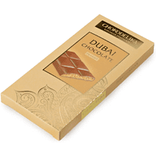 Шоколад молочный "Dubai Peanut" с начинкой из арахиса, 50 гр