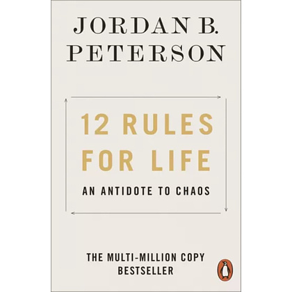 Книга на английском языке "12 Rules for Life", Jordan B Peterson