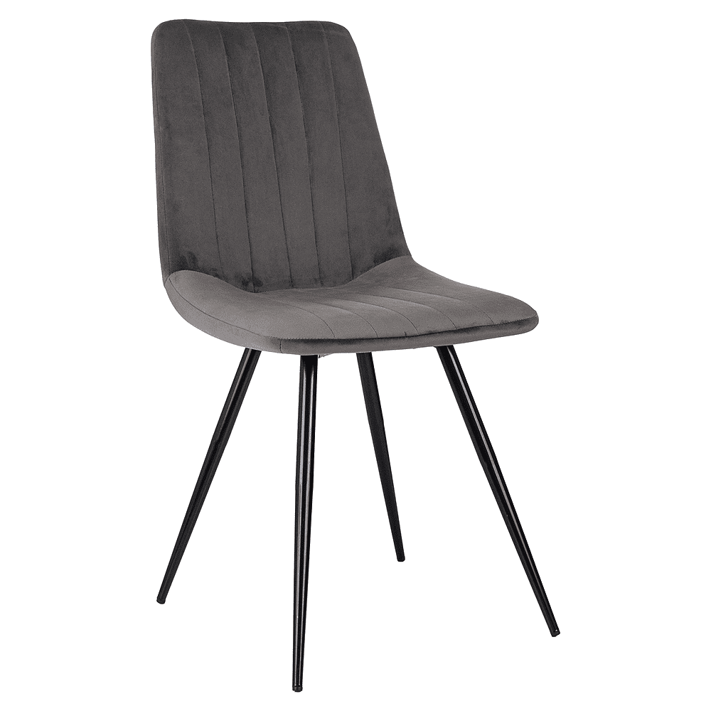 Стул Бюрократ "CH-K6_4", ткань, темно-бежевый, металл, комплект 4шт - 12