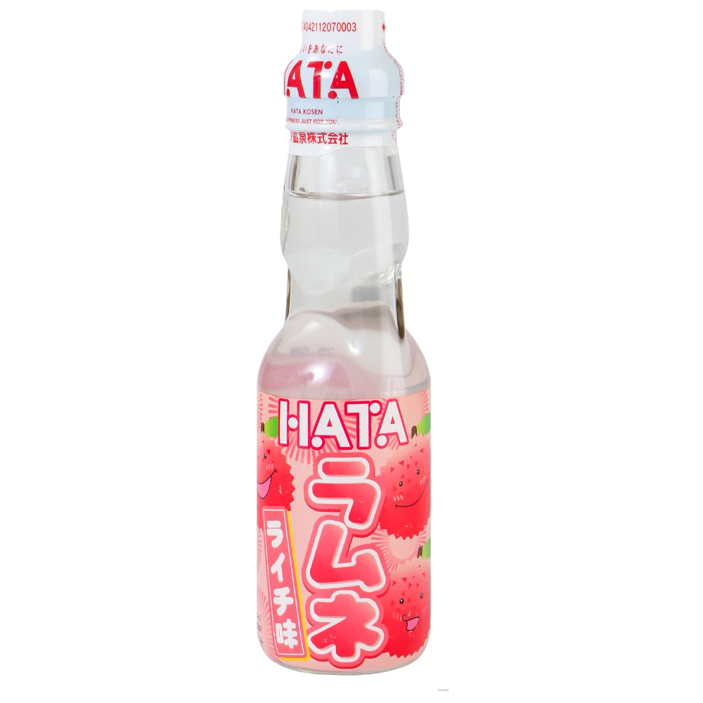 Напиток "Hata. Ramune" со вкусом личи 0,2 л.