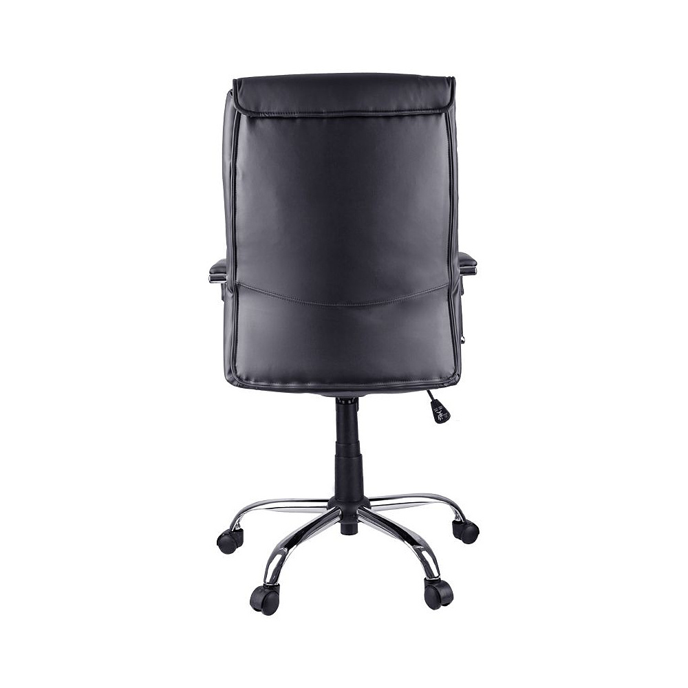 Кресло для руководителя Helmi "HL-E03 Accept", экокожа, металл, черный - 4