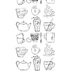 Раскраска "Вкус утра. Чай и кофе" - 9