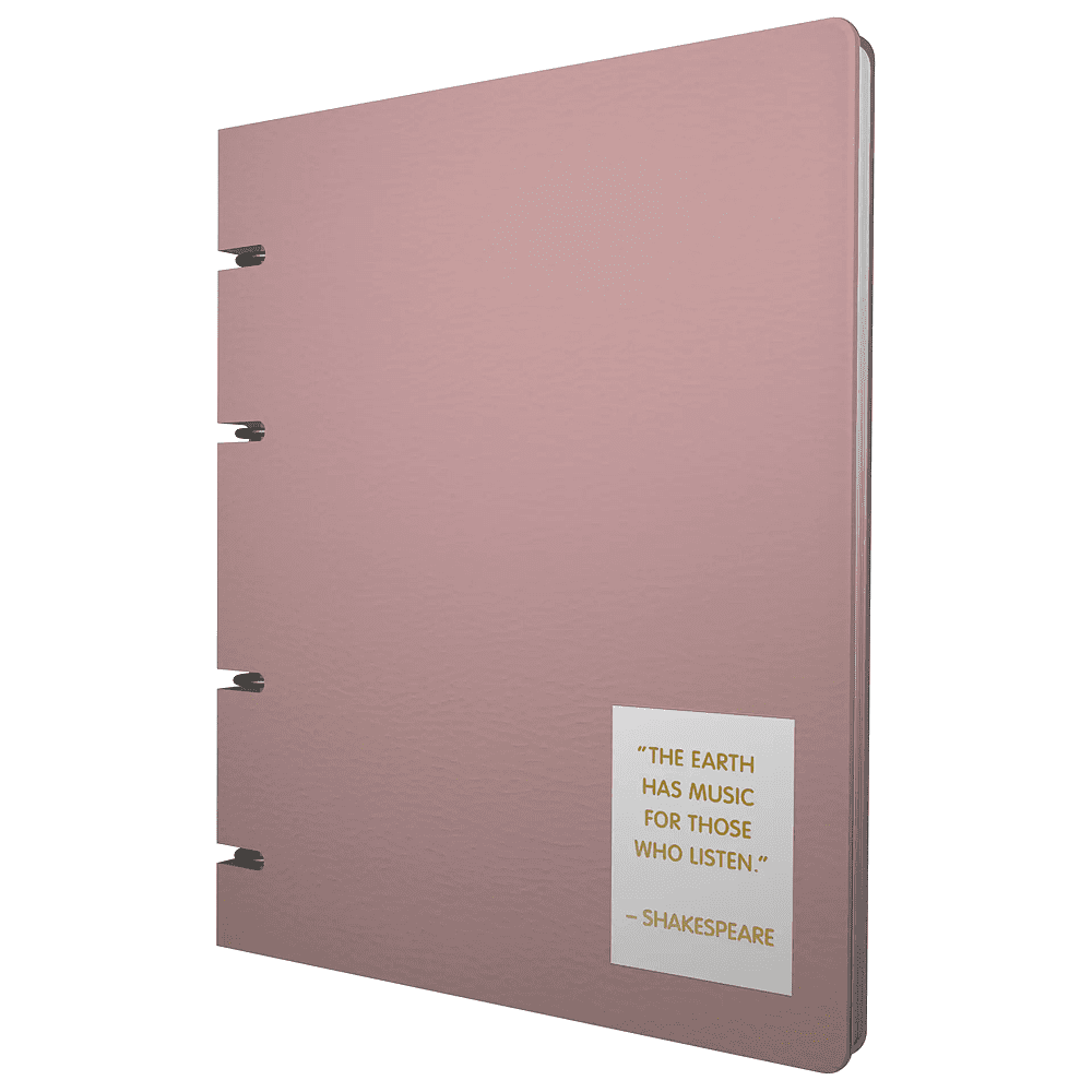 Тетрадь "Nuances. Персик", А5, 120 листов, клетка, розовый