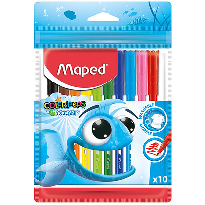 Фломастеры Maped "Color Peps Ocean", 10 шт