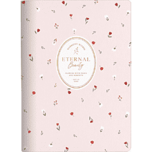 Тетрадь "Posy", В5, 40 листов, клетка, розовый