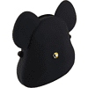 Кошелек "Cat", силикон, черный - 3