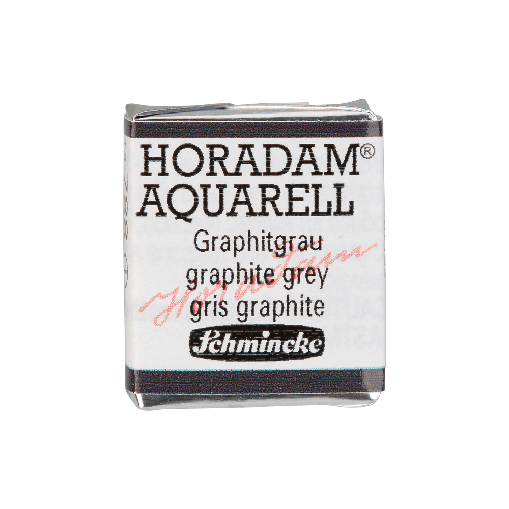 Краски акварельные "Schmincke Horadam", 788 серый графит, полукювета