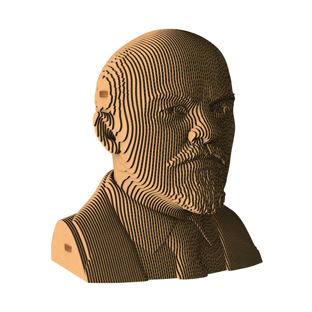 Пазл картонный 3D "Бюст Ленин"