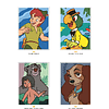 Раскраска по номерам на французском языке "Coloriages mystères Disney - Portraits" - 6