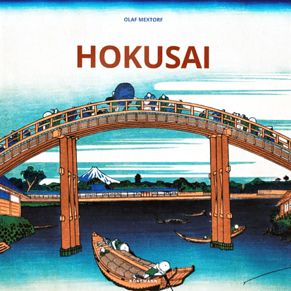 Книга на иностранных языках "Hokusai", Olaf Mextorf