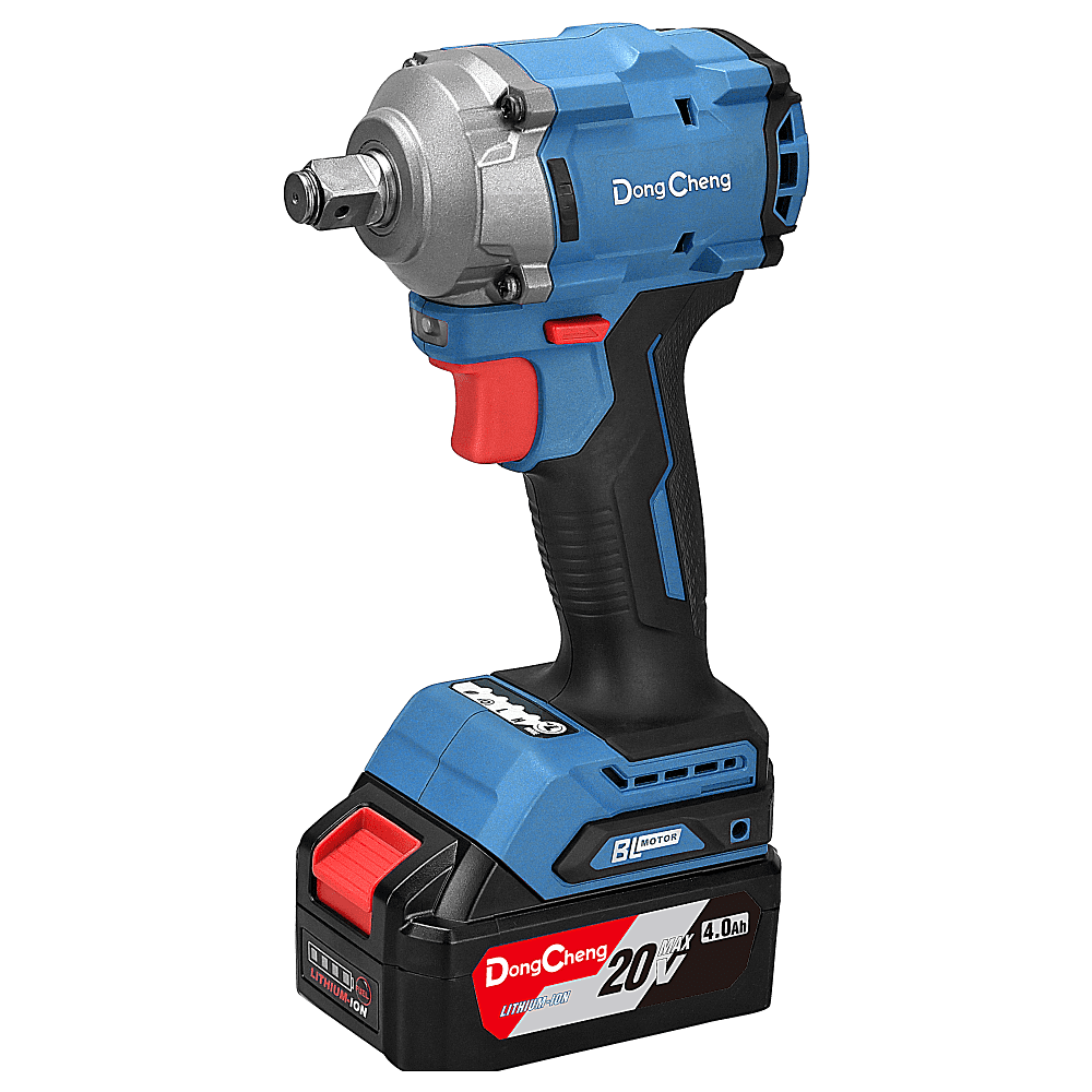 Аккумуляторный гайковерт DongCheng DCPB358 (TYPE EM), 20 В, 358 Нм, 2 АКБ, 4 Ач, З/У 2 А Аккумуляторный гайковерт DongCheng DCPB358 (TYPE EM), 20 В, 358 Нм, 2 АКБ, 4 Ач, З/У 2 А