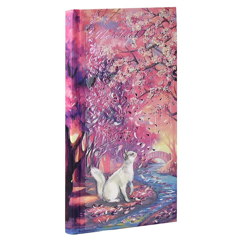 Книга записная "Цветение сакуры", А5, 160 страниц, разноцветный - 2