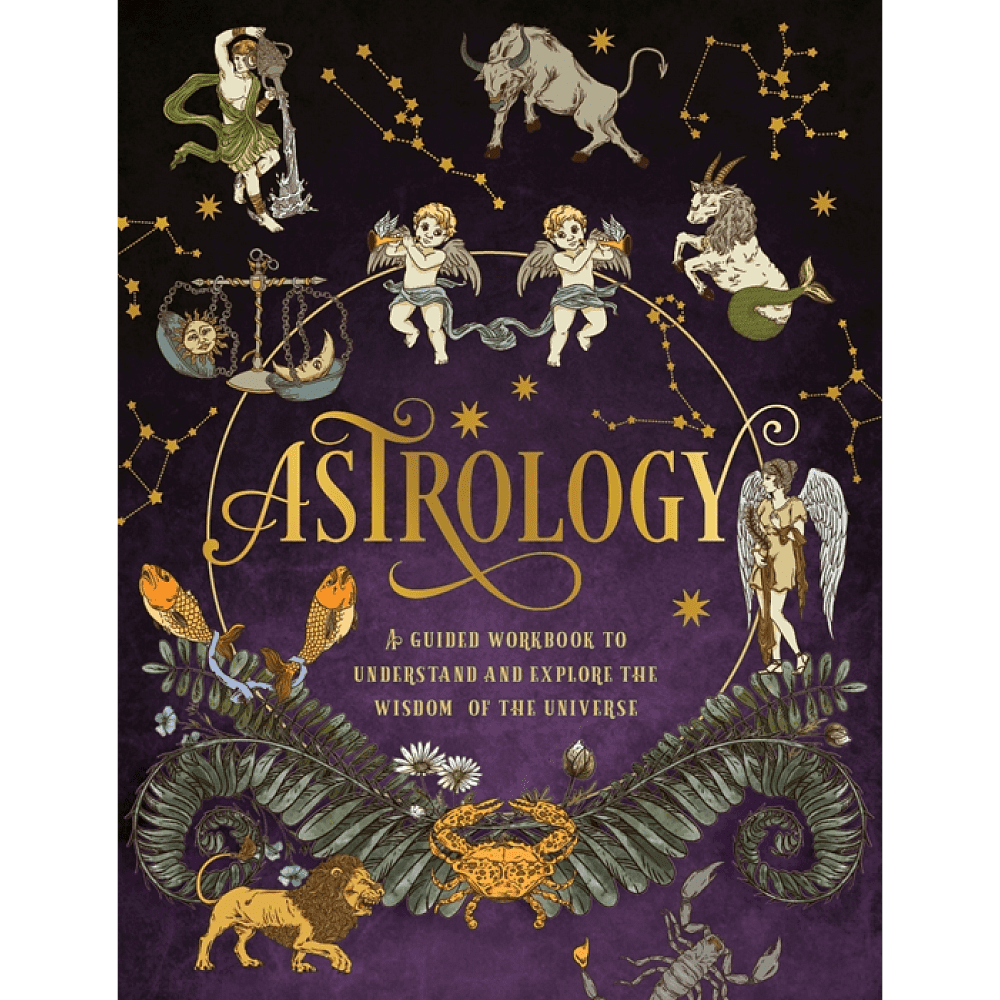 Книга на английском языке "Astrology: A Guided Workbook", Chartwell Books
