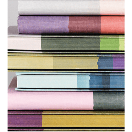 Еженедельник датированный "Stripes Shadow", А5, 96 листов, голубой, срез разноцветный, 2026 - 4