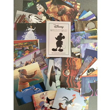 Открытки на английском языке "Disney. Animation Postcard Box: 100 Characters, 100 Years. 100 Collectible Postcards" - 15