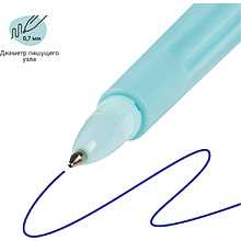 Ручка шариковая "Big Princess Cake", 0.7 мм, ассорти, стерж. синий