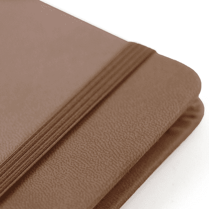 Планинг надатированный "Joy Book. Крем-брюле", искусственная кожа, на резинке, коричневый - 3