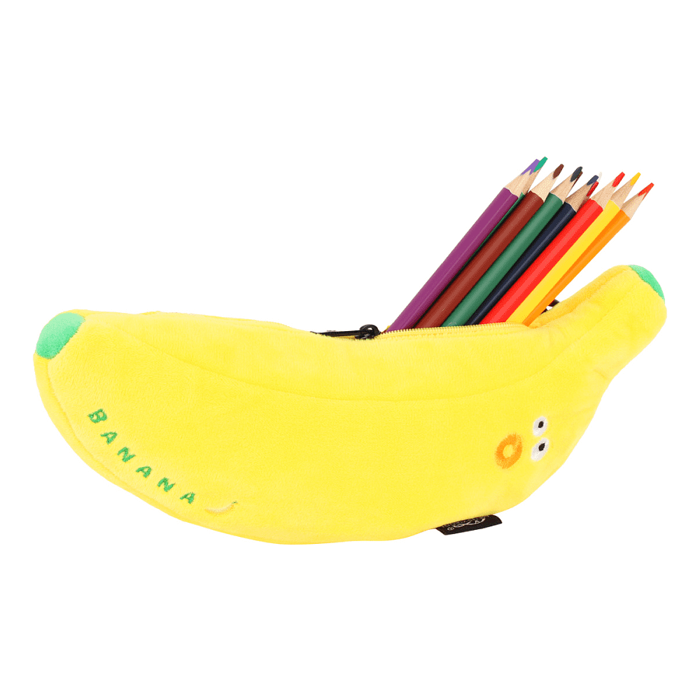 Пенал "Banana", 1 отделение, желтый - 2