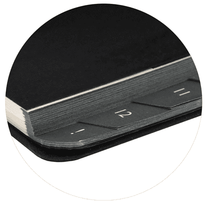 Еженедельник датированный "Буйвол", 149х211 мм, 160 страниц, черный, 2026 - 9