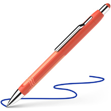 Ручка шариковая автоматическая "Schneider Epsilon", оранжевый, стерж. синий