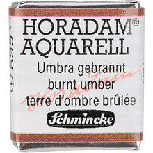 Краски акварельные "Schmincke Horadam", 668 умбра жженая, полукювета