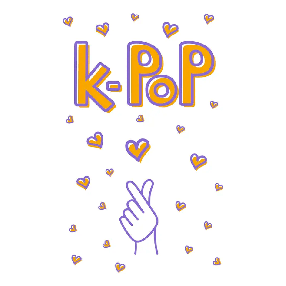 Блокнот "K-POP. Твой яркий проводник в корейскую культуру!", 128 страниц, в точку