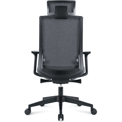 Кресло для руководителя SitZone "CH-312А", ткань, пластик, черный - 3