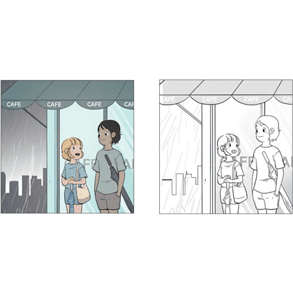 Раскраска "Клетки Юми. Раскраска по вебтуну" - 4