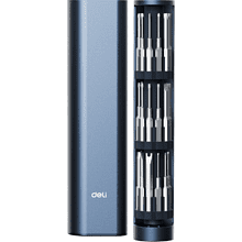 Отвертка Deli YS DL241034, с набором прецизионных бит, 34 шт