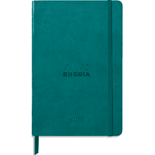 Ежедневник датированный "Rhodiatime", A5, 160 страниц, линованный, зеленый