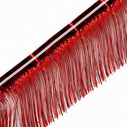 Гирлянда "Дождик", 2 м, ПВХ, с липкой лентой, красный - 4