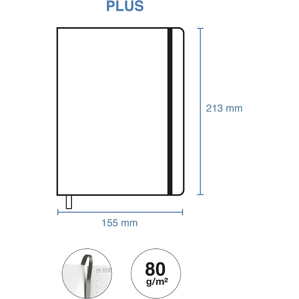Ежедневник датированный "Terrazzo" 2026, A5, линейка, бежевый - 6