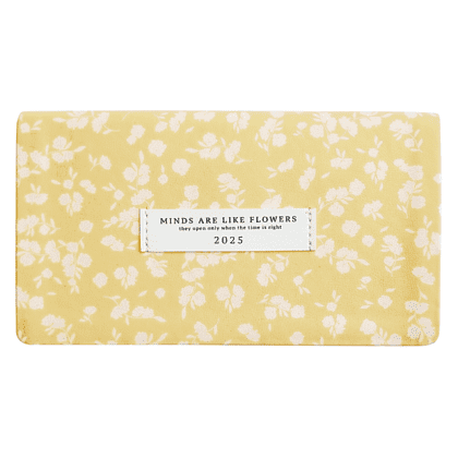 Еженедельник датированный "June" на 2026 год, А6, 128 страниц, желтый