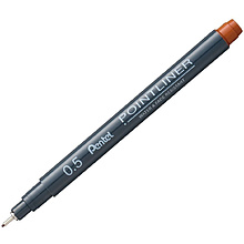 Ручка капиллярная "Pointliner", 0.5 мм, сангина