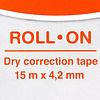 Корректирующий роллер "Roll-On", лента, 4.2x15 мм/м - 2