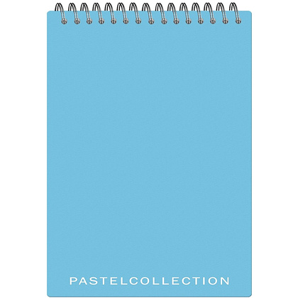 Тетрадь "Pastel Collection", А5, 60 листов, клетка, мятный, голубой 