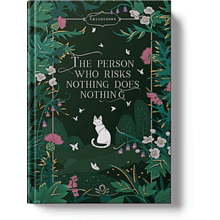 Ежедневник недатированный "Fantasy. Таинственный сад", A5, 128 листов, зеленый