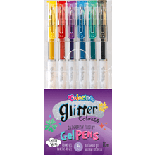 Набор гелевых ручек "Glitter gel", 6 шт