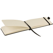 Скетчбук "Ладога", 14х9 см, 140 г/м2, 80 листов, черный