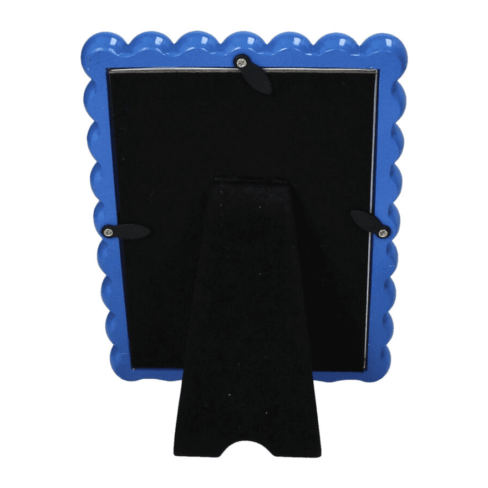 Фоторамка "Smiley", 10х15 см, полирезина, голубой - 3