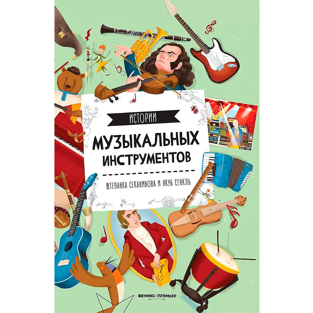 Книга "Истории музыкальных инструментов", Секанинова Ш.