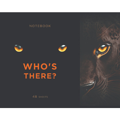 Тетрадь "Кто это?", А5, 48 листов, клетка, ассорти - 6