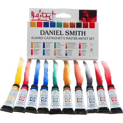 Краски акварельные Daniel Smith "Alvaro Castagnet Master Artist Set", 6 цветов, тубы