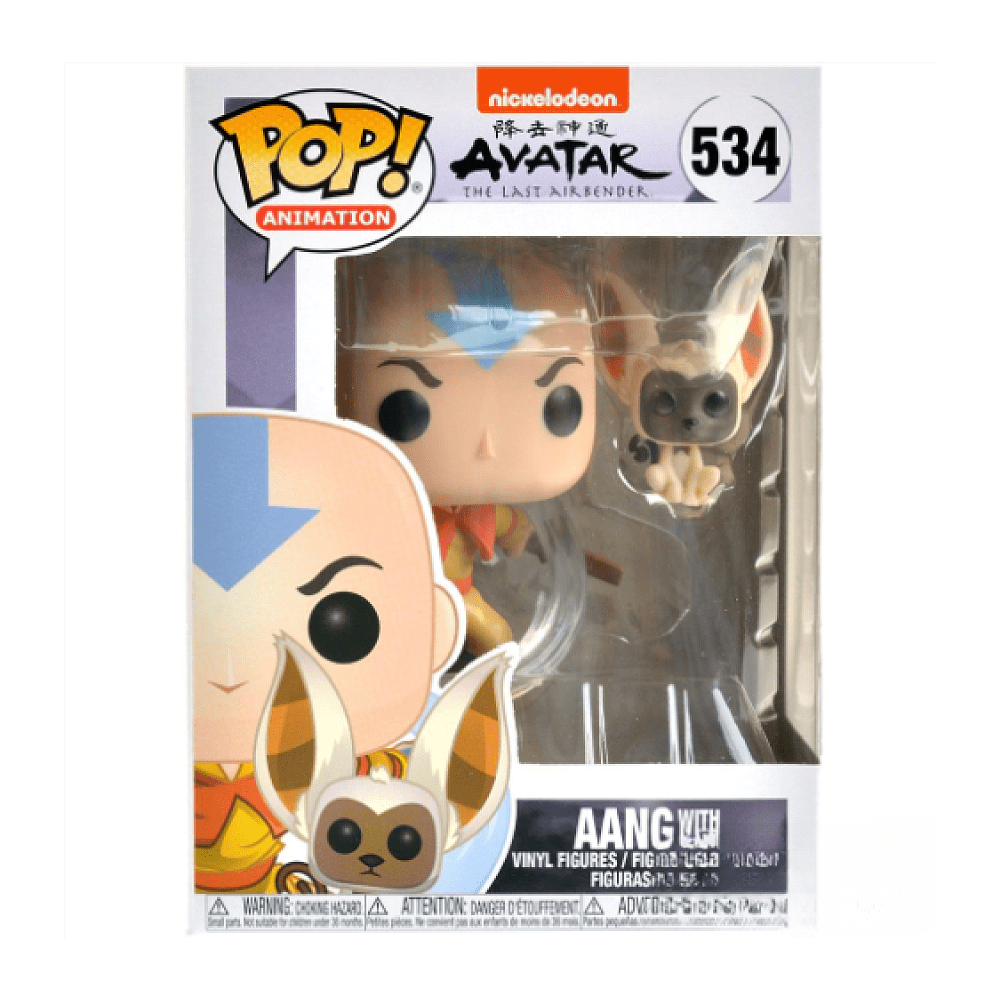 Фигурка Funko POP! Легенда об Аанге: Аанг и Момо - 2