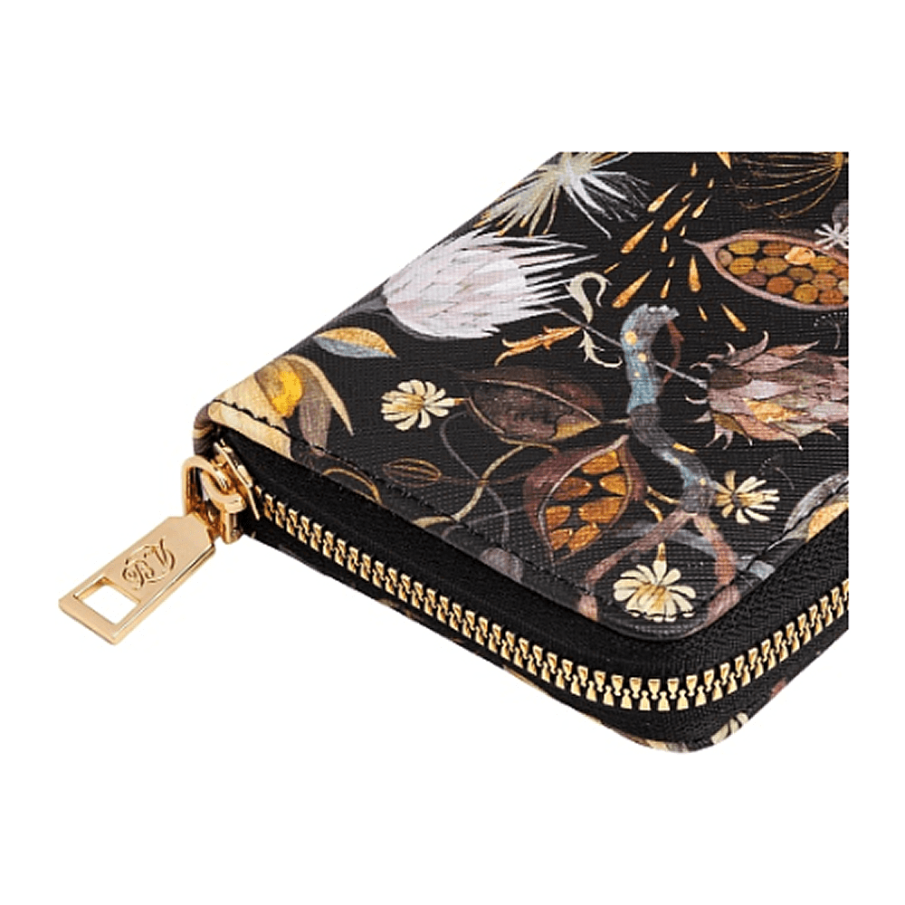 Кошелек "Flora. Ночные цветы", черный - 4