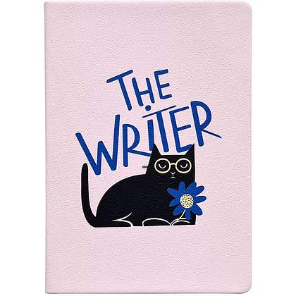 Ежедневник недатированный "Writer", А5, 192 страницы, розовый