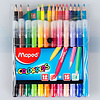 Цветные карандаши 15 цветов + фломастеры Maped "Jungle" 12 цветов, -30% - 2