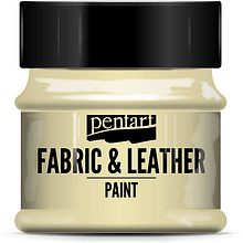 Краска для текстиля "Pentart Fabric & Leather paint", 50 мл, бежевый